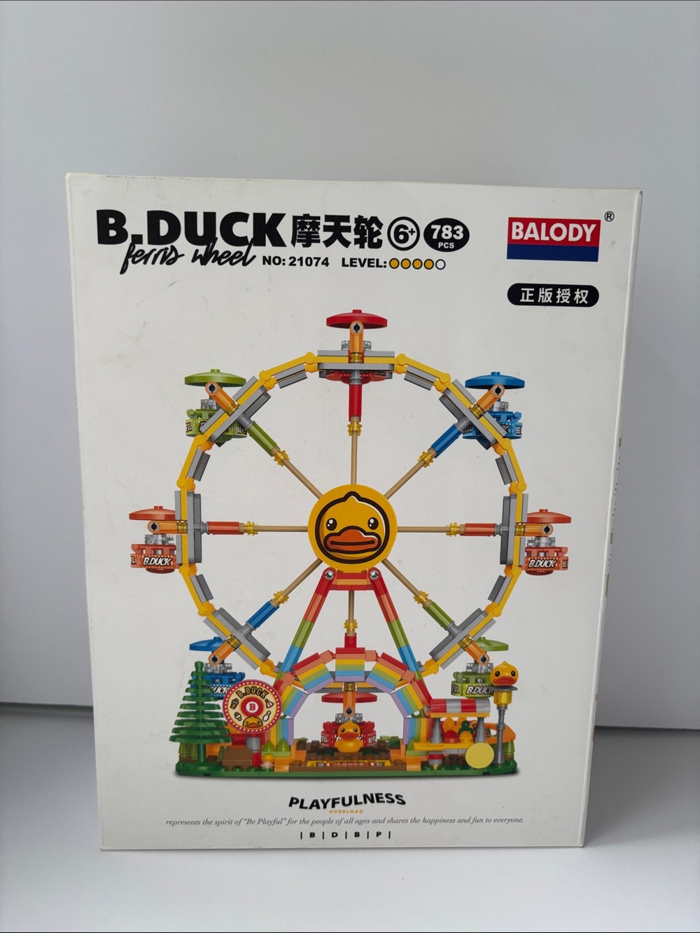 🦆 Balody 21074 Duck Ferris Wheel Building Block Set – 783 Pieces | New in Box🎡